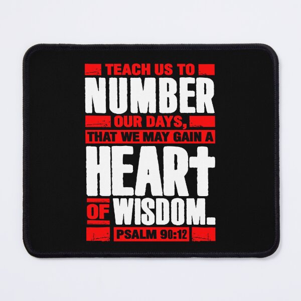 Item preview, Psalm 90:12 Teach Us To Number Our Days designed and sold by plushism.