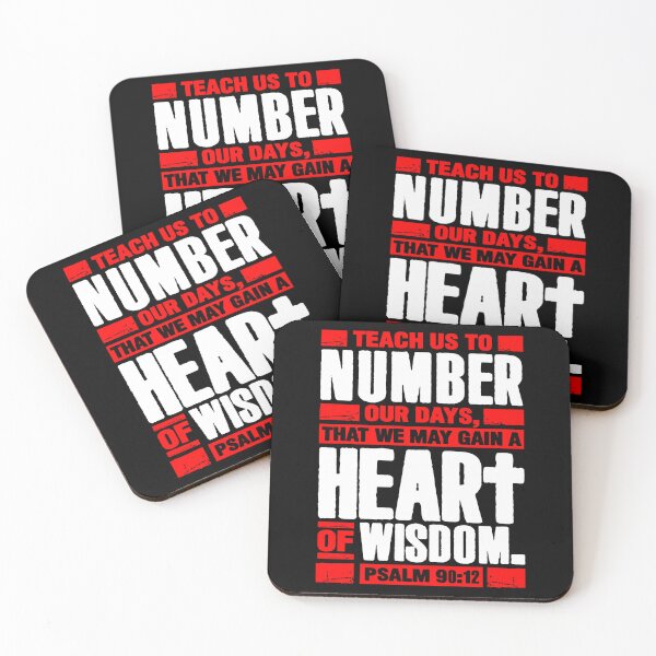 Item preview, Psalm 90:12 Teach Us To Number Our Days designed and sold by plushism.