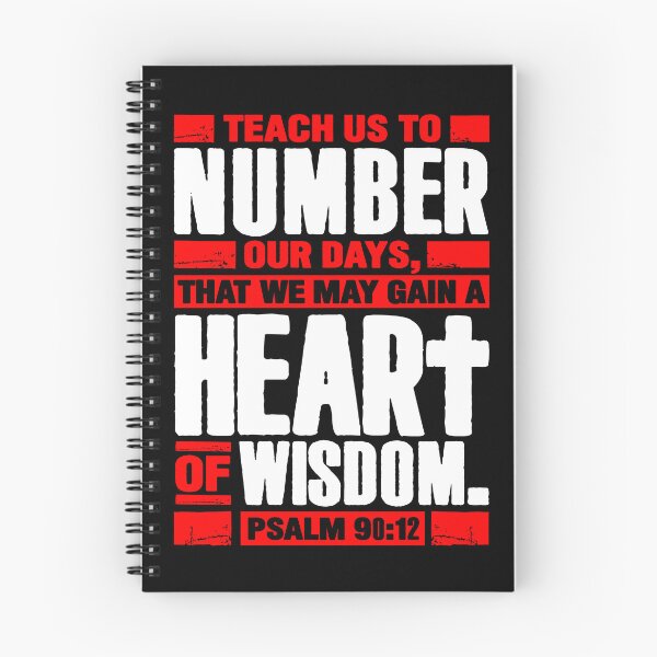 Item preview, Psalm 90:12 Teach Us To Number Our Days designed and sold by plushism.