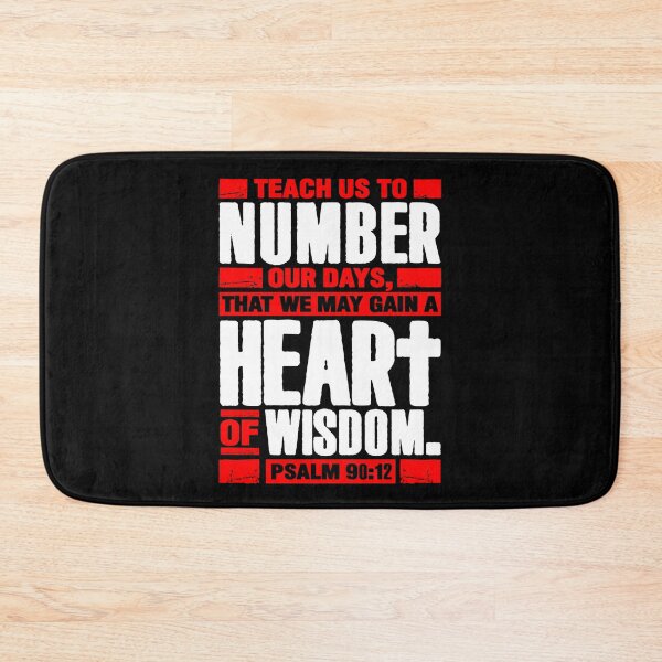 Item preview, Psalm 90:12 Teach Us To Number Our Days designed and sold by plushism.
