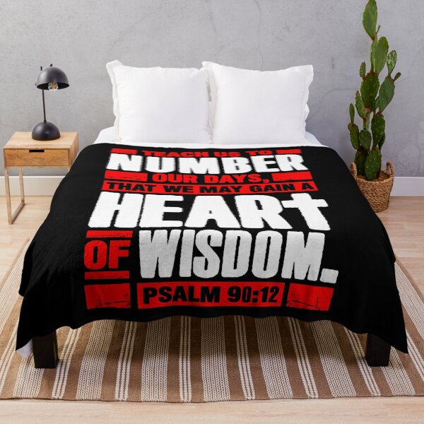 Item preview, Psalm 90:12 Teach Us To Number Our Days designed and sold by plushism.