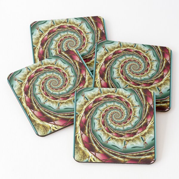 Item preview, Golden Tinsel Spiral designed and sold by pinkal.