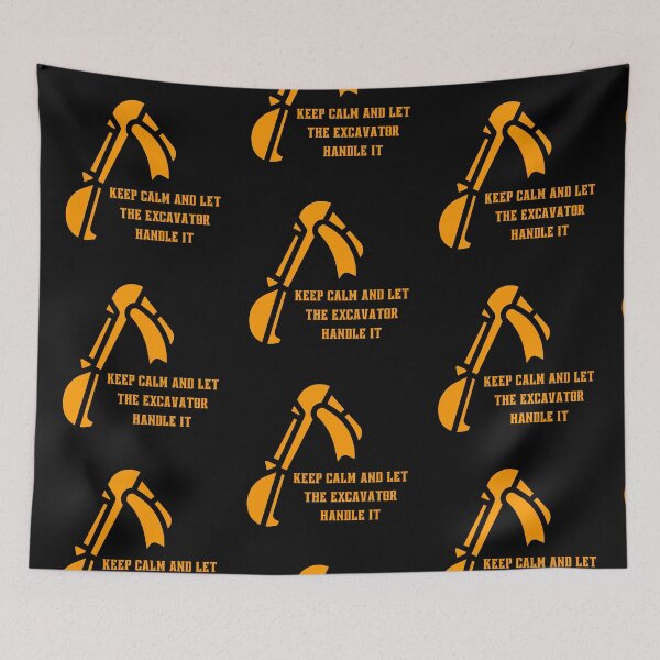 Item preview, Keep Calm and Let the Excavator Handle It - Heavy Equipment Operator Excavator designed and sold by siissty.