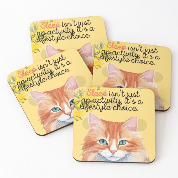 Item preview, Feline Philosophy: Live Life to the Fullest Collection designed and sold by mi33x.