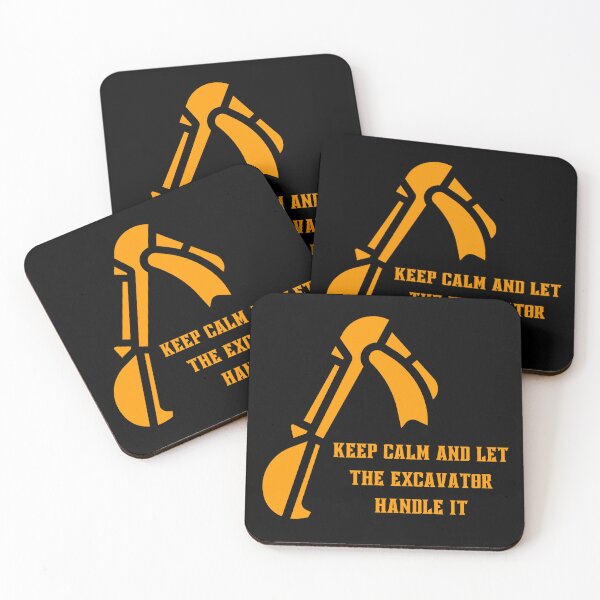 Item preview, Keep Calm and Let the Excavator Handle It - Heavy Equipment Operator Excavator designed and sold by siissty.
