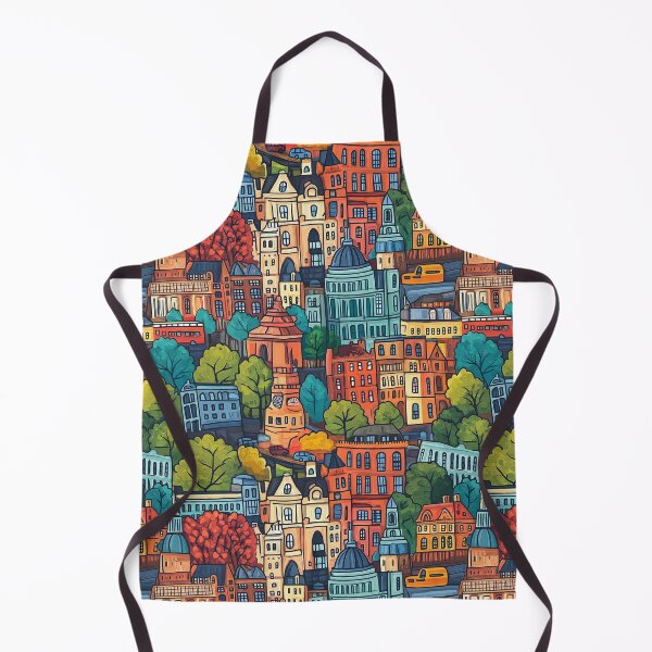 Item preview, Vibrant London Cityscape Pattern Art designed and sold by DigitAIShop.