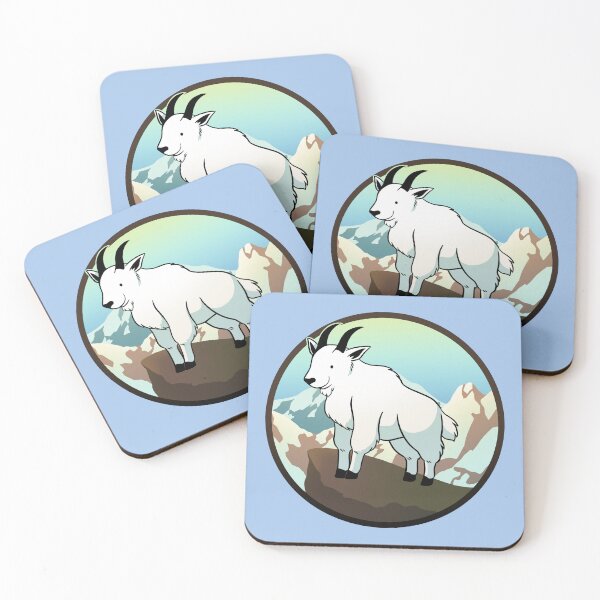 Item preview, Mountain Goat designed and sold by DinoDoggie.