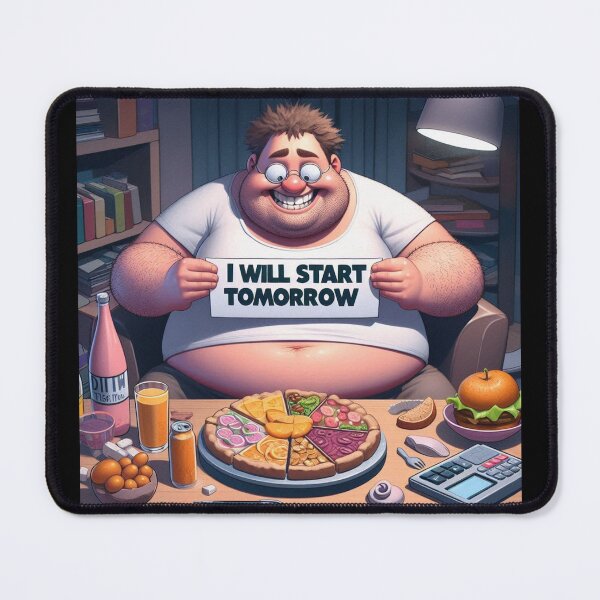 Item preview, I am on the I will start tomorrow diet!!! Funny slogan designed and sold by nicnacc.