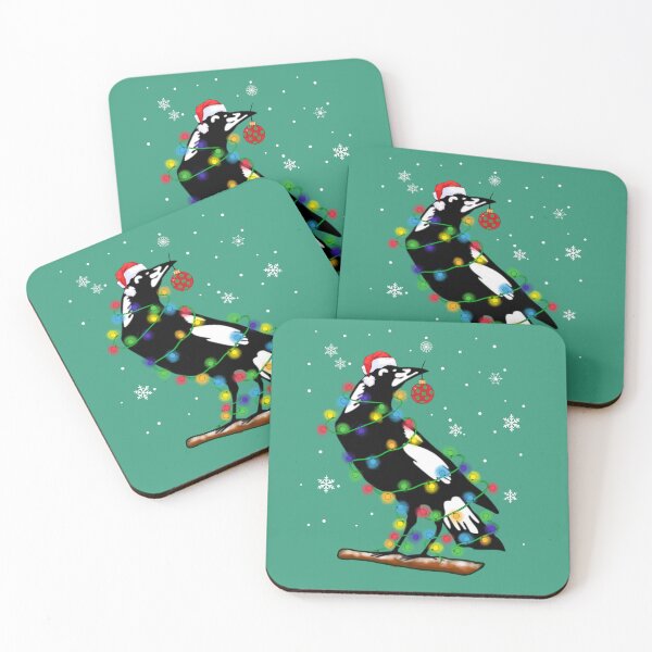 Item preview,  Extra Festive Magpie, Xmas magpie - Australian Christmas Gift Men Woman kids  designed and sold by Taylor  ART.