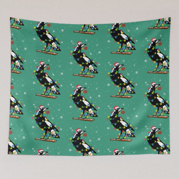 Item preview,  Extra Festive Magpie, Xmas magpie - Australian Christmas Gift Men Woman kids  designed and sold by Taylor  ART.