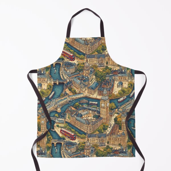 Item preview, Charming London Icons in Vibrant Detail designed and sold by DigitAIShop.