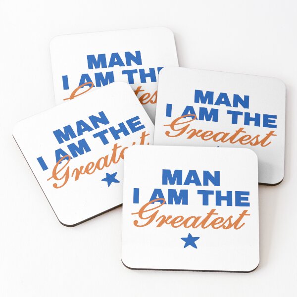 Item preview, man i am the greatest billie hmhas designed and sold by stickersxbecca.