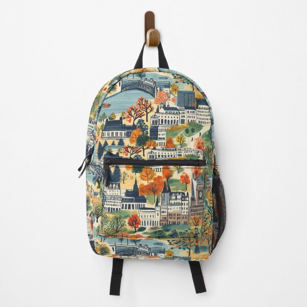Item preview, Charming London Autumn Cityscape Design designed and sold by DigitAIShop.