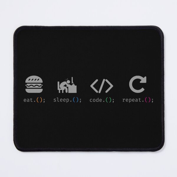Item preview, EAT | SLEEP | CODE | REPEAT - Burguer designed and sold by Soul-Merch.