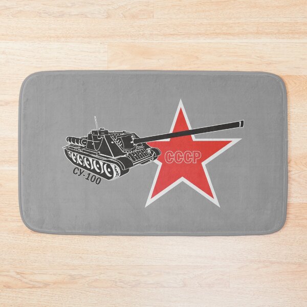 Item preview, SU-100 Soviet Tank Destroyer Side View Red Star USSR designed and sold by FAawRay.