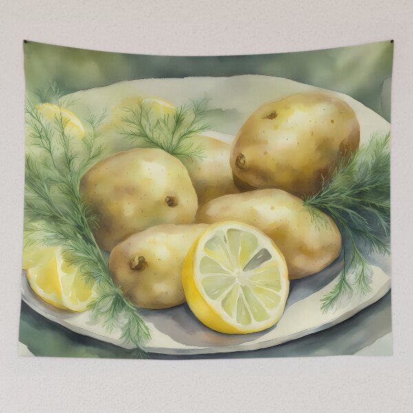 Item preview, Potatoes and Lemon and Dill designed and sold by CalmnessbyChoice.