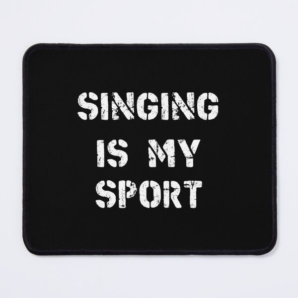 Item preview, Singing Is My Sport designed and sold by Slassyat.
