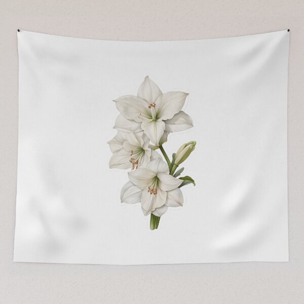 Item preview, White Amaryllis designed and sold by HOMETOWN86.