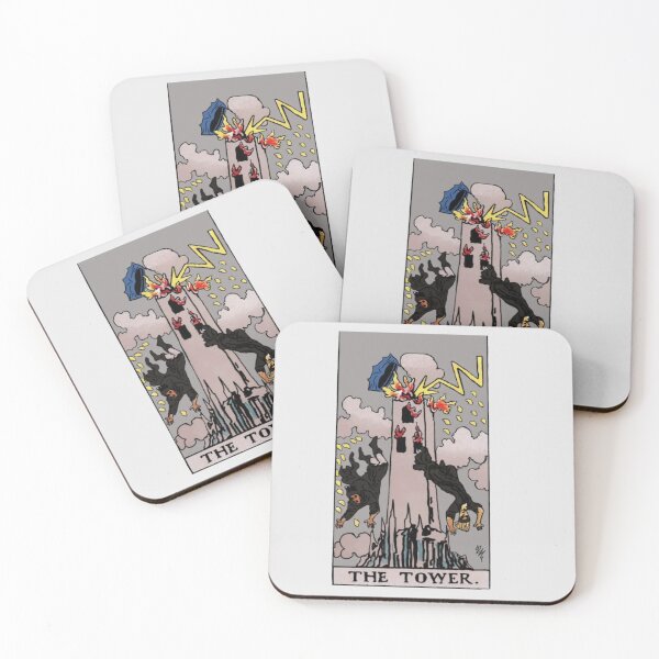 Item preview, The Tower Tarot Card - Billy Maximoff  designed and sold by ifse.