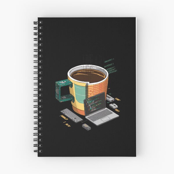Item preview, Coding Coffee - Coffee for the IT / Web development crew  (Vintage Style) designed and sold by CottonGarb.