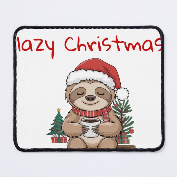 Item preview, Lazy Christmas Sloth , Coffee Make Me Happy , Santa's little helper, Be happy calm and peaceful designed and sold by KolorellaS.