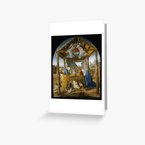 Item preview, Vintage Christmas Art, Religious Art, Nativity, Botticelli  designed and sold by CulturalCurios.