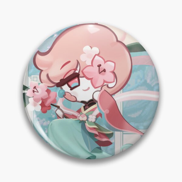 Item preview, Aesthetic Peach Blossom Cookie designed and sold by Atlasmori.