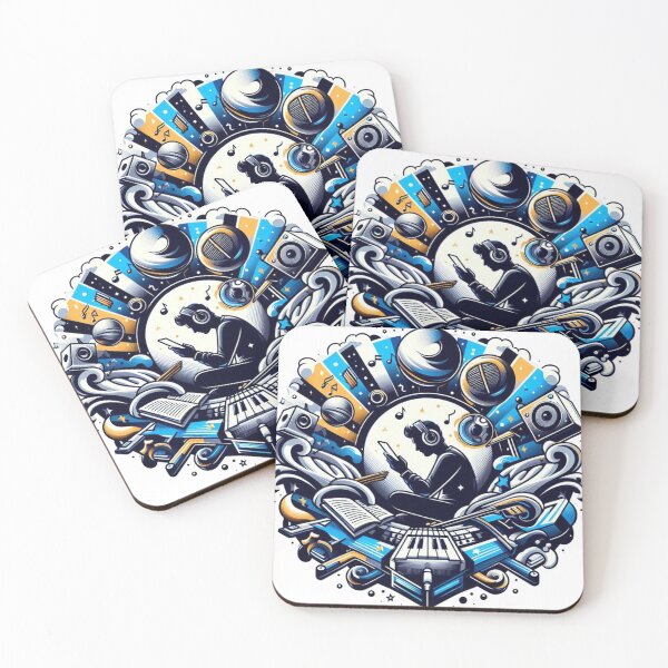 Item preview, Illustration art for music lover designed and sold by MT-Hub | Art for Every Soul.