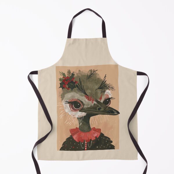 Item preview, Festive Ostrich designed and sold by ArtsySesta.