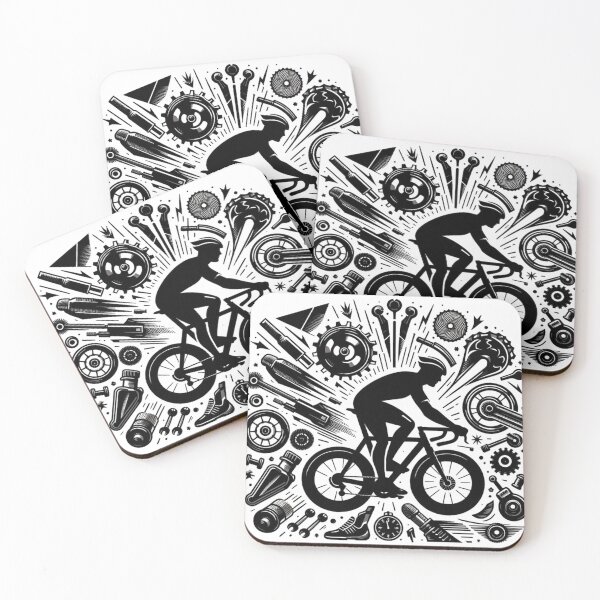 Item preview, illustration art for cycling lover designed and sold by MT-Hub | Art for Every Soul.