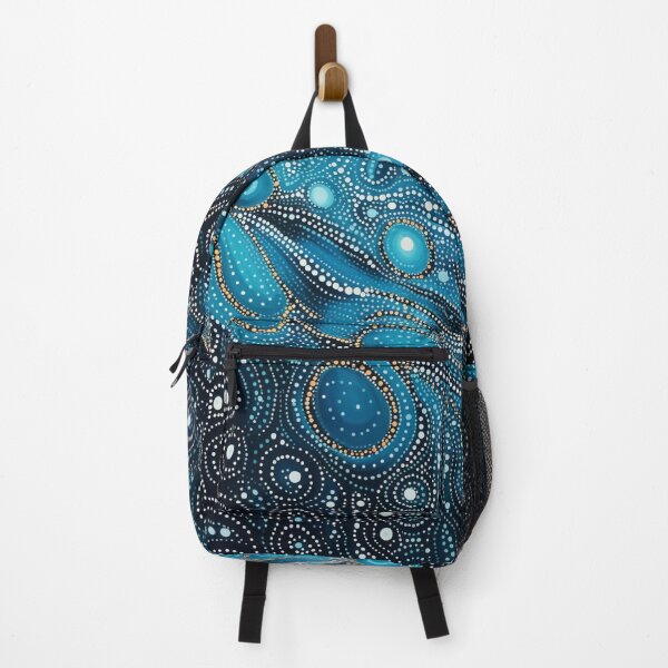 Item preview, Aboriginal Inspired Dot Art - With Frozen Waves designed and sold by GrinGalore.