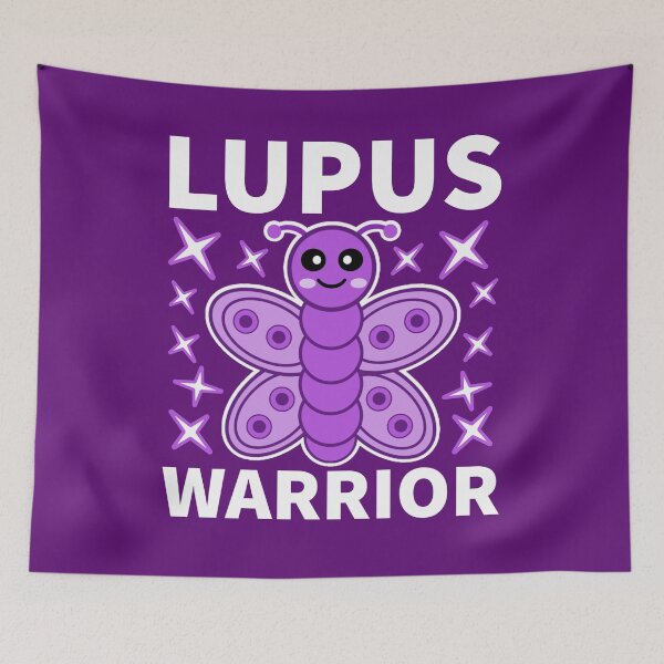 Item preview, Lupus Warrior, Awareness Butterfly Support  designed and sold by Sunserize Designs.