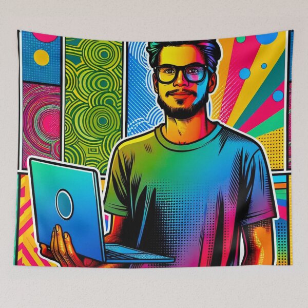 Item preview, The software developer dude designed and sold by Osher-BioArt.