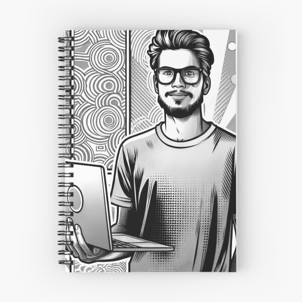 Item preview, The software developer dude designed and sold by Osher-BioArt.