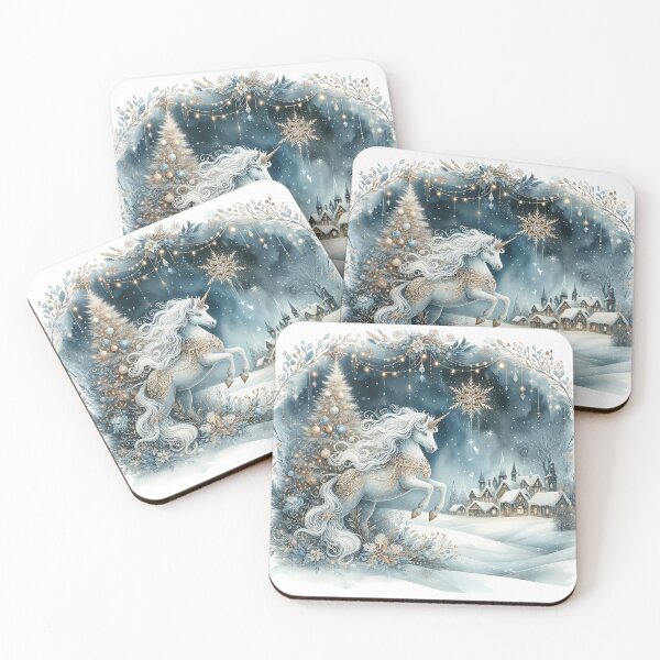 Item preview, Magical Unicorn Christmas  designed and sold by GaliYoga.