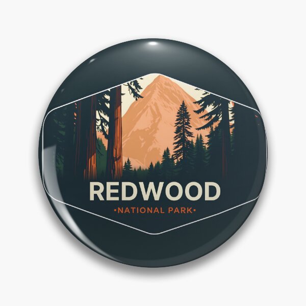 Item preview, Redwood National Park, Souvenir, California, Hiking, Vintage designed and sold by svarupa.