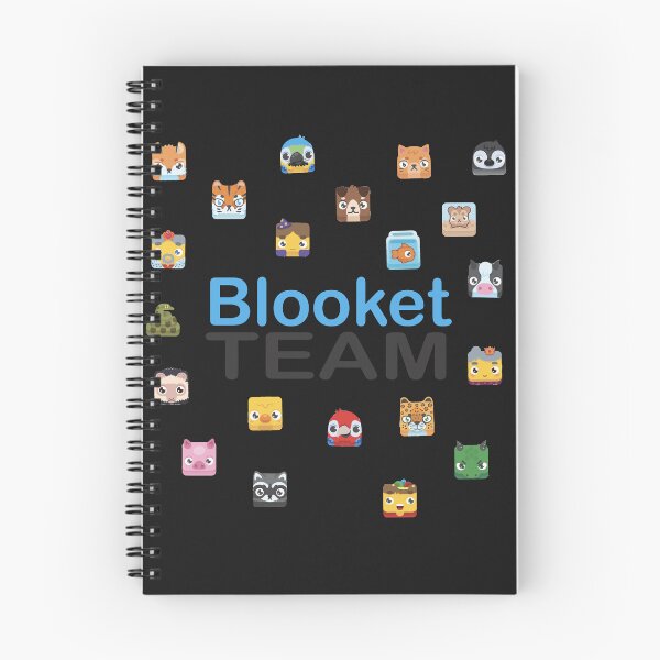 Item preview, Blooket Team Fan Art - Cute Animal Characters Design designed and sold by Mirosi-S.