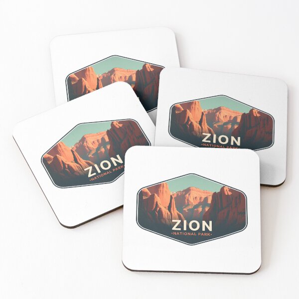 Item preview, Vintage Zion National Park , Souvenir, Hiking,  designed and sold by svarupa.
