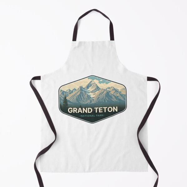 Item preview, Vintage Grand Teton National Park , Souvenir, Hiking, designed and sold by svarupa.