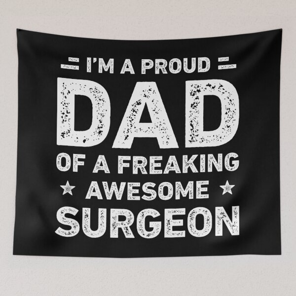 Item preview, Proud Dad Of A Freaking Awesome Surgeon Dad Funny designed and sold by RareBunny.