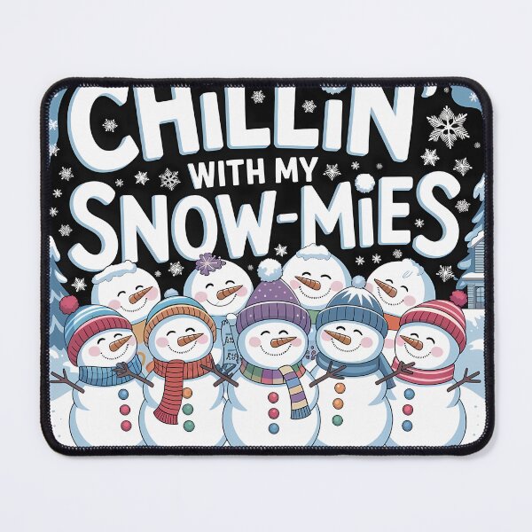 Item preview, Chillin' with My Snow-mies – Snowman Friends designed and sold by TomxDesign.