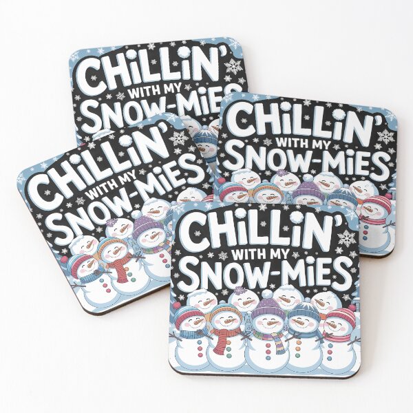 Item preview, Chillin' with My Snow-mies – Snowman Friends designed and sold by TomxDesign.