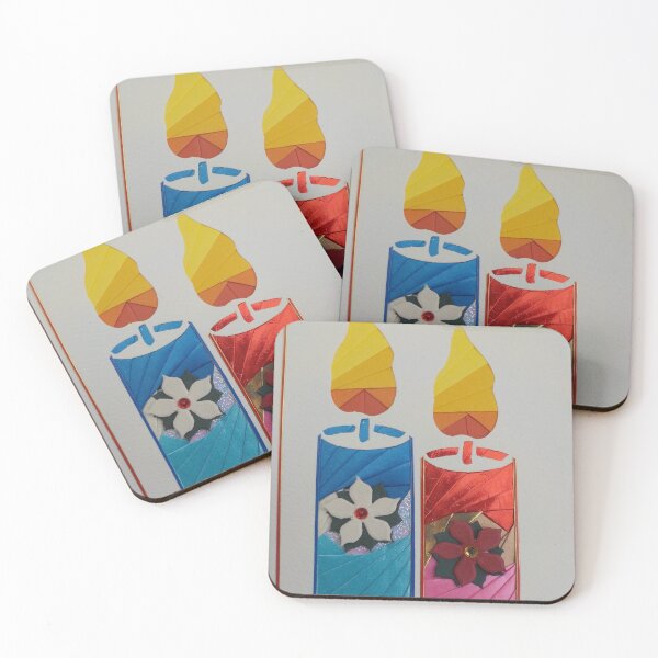 Item preview, Christmas Candles - Handmade Greetings Card designed and sold by lezvee.