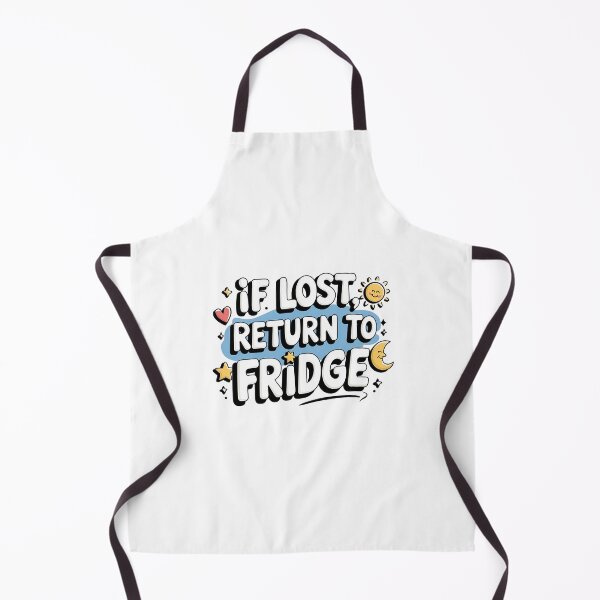 Item preview, If Lost, Return to Fridge designed and sold by zaina.sho.