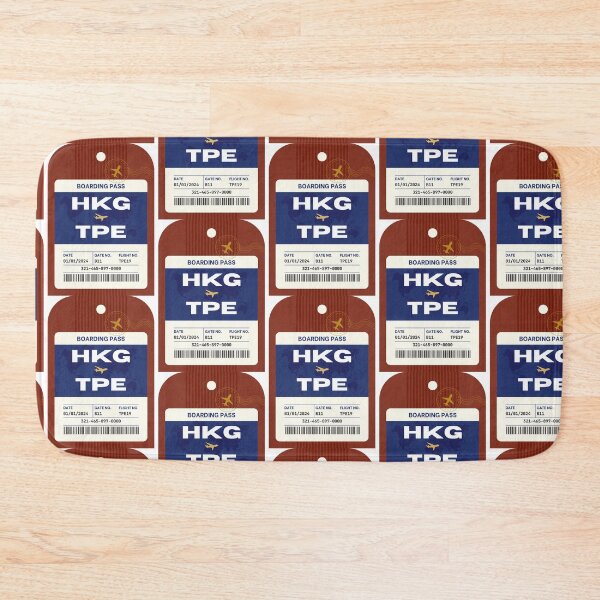 Item preview, Hong Kong to Taipei Boarding Pass designed and sold by Local Folk.