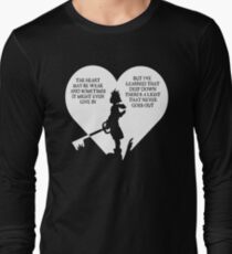 Kingdom hearts sora quote Long Sleeve T-Shirt