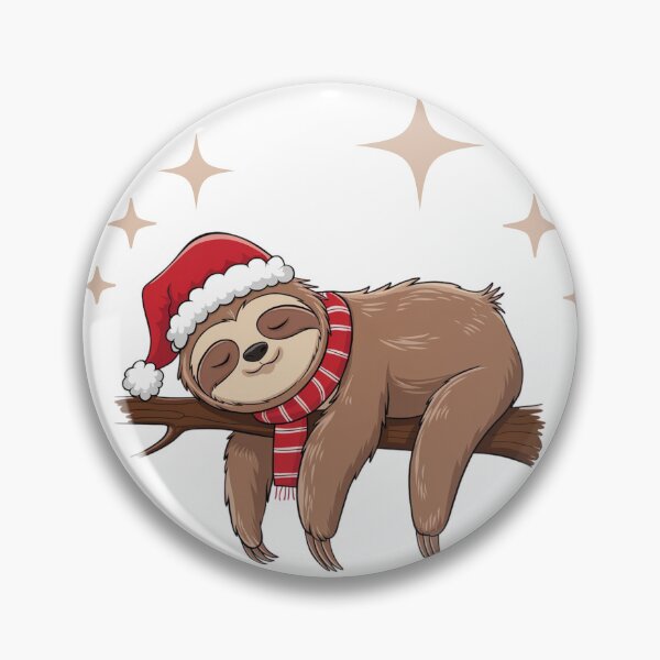 Item preview,  Lazy Christmas Sloth , Wake Me Up , Santa's little helper, Be happy nap lover designed and sold by KolorellaS.