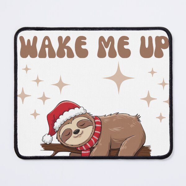 Item preview, Lazy Christmas Sloth , Wake Me Up , Santa's little helper, Be happy nap lover designed and sold by KolorellaS.