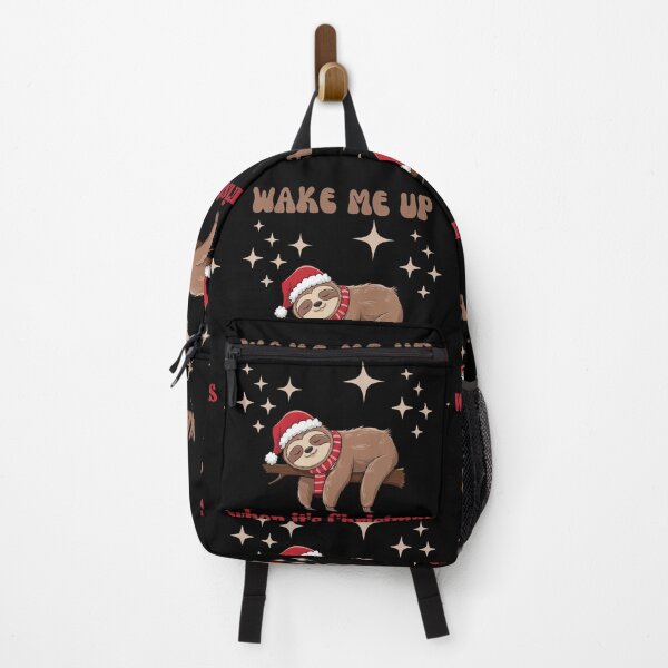 Item preview,  Lazy Christmas Sloth , Wake Me Up , Santa's little helper, Be happy nap lover designed and sold by KolorellaS.