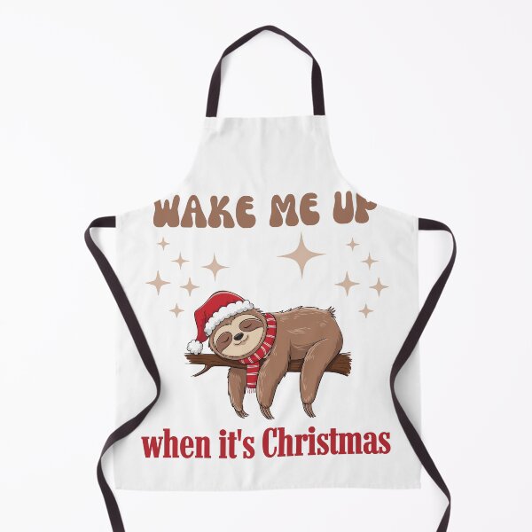 Item preview,  Lazy Christmas Sloth , Wake Me Up , Santa's little helper, Be happy nap lover designed and sold by KolorellaS.